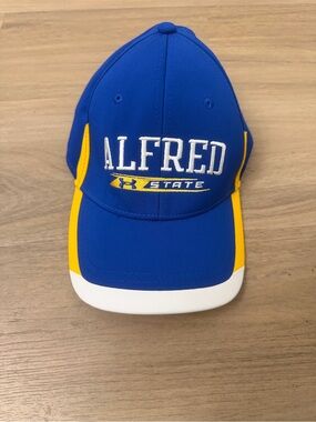 Under Armour Alfred State Blue & Yellow Baseball Cap